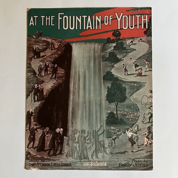 1910s Vintage Sheet Music Huckleberry Finn - If All My Dreams Were Made of Gold - Picture 9 of 16